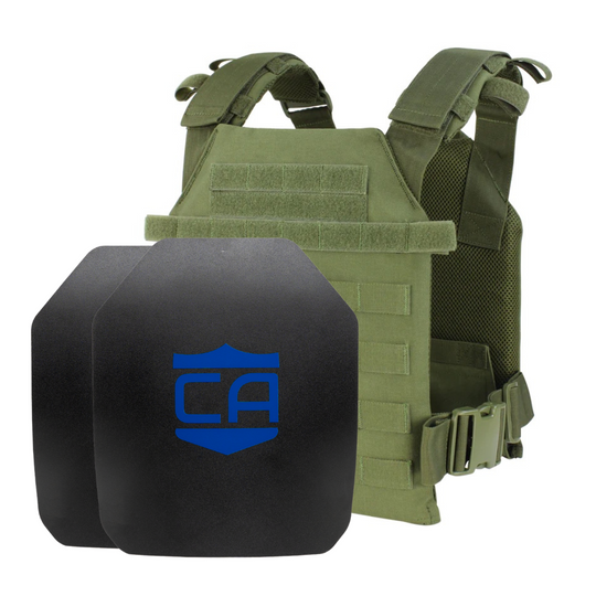 AR550 Level III+ Quick Response Body Armor Package 30
