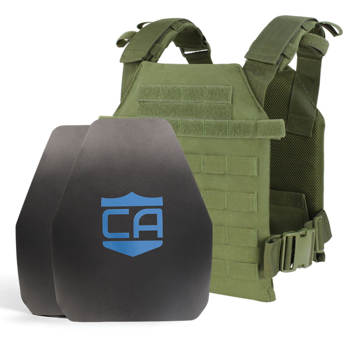 AR550 Level III+ Quick Response Body Armor Package 34