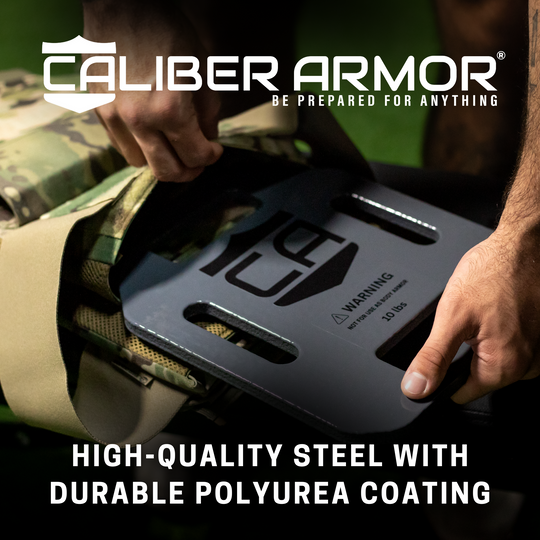Caliber Armor Weighted Training Plates – Sold in Pairs | 5 lb, 7.5 lb, 10 lb, 15 lb Fitness Plate Options 3