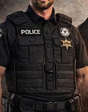 Uniform Shirt Adjustable Tactical Plate Carrier Vest 0