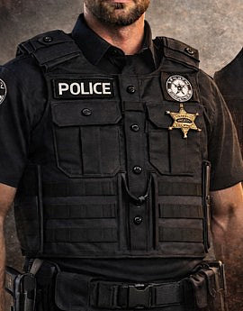 Uniform Shirt Adjustable Tactical Plate Carrier Vest 0