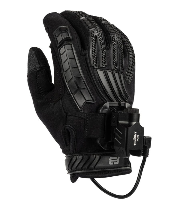 Guardian Gloves Pro - Gloves 221B Tactical '+Hands-Free Hilight P3X 500 Lumens Rechargeable Light XS 
