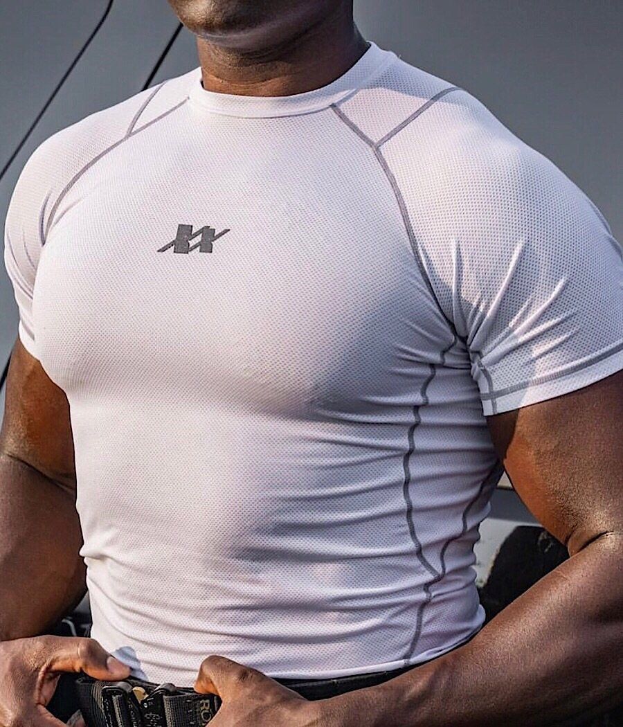 Maxx-Dri Silver Elite T-Shirt (White)