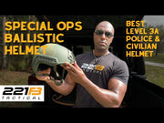 Legacy Special Ops Ballistic Helmet (Level IIIA) 6