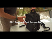PF-1 Armored Fast Access EDC CCW Bag 16