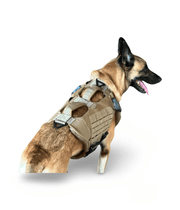 Titan K-9 Ballistic Body Armor Vest 3.0 - Optional Level IIIA Dual Threat K-9 221B Tactical  4