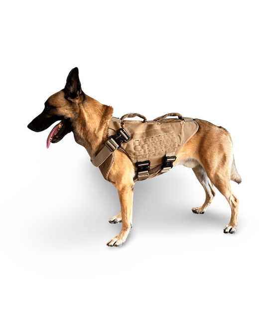 Titan K-9 Ballistic Body Armor Vest 3.0 - Optional Level IIIA Dual Threat K-9 221B Tactical  5