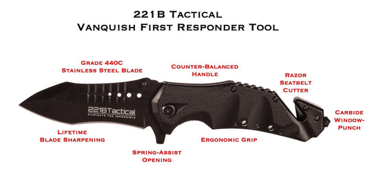 Vanquish First Responder Tool Knife 4