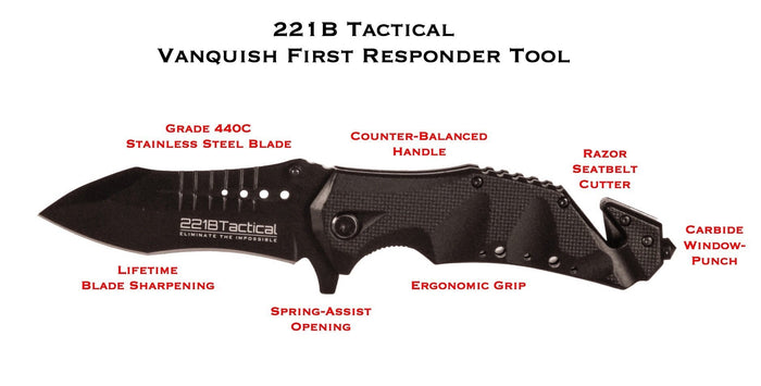 Vanquish First Responder Tool knife 4