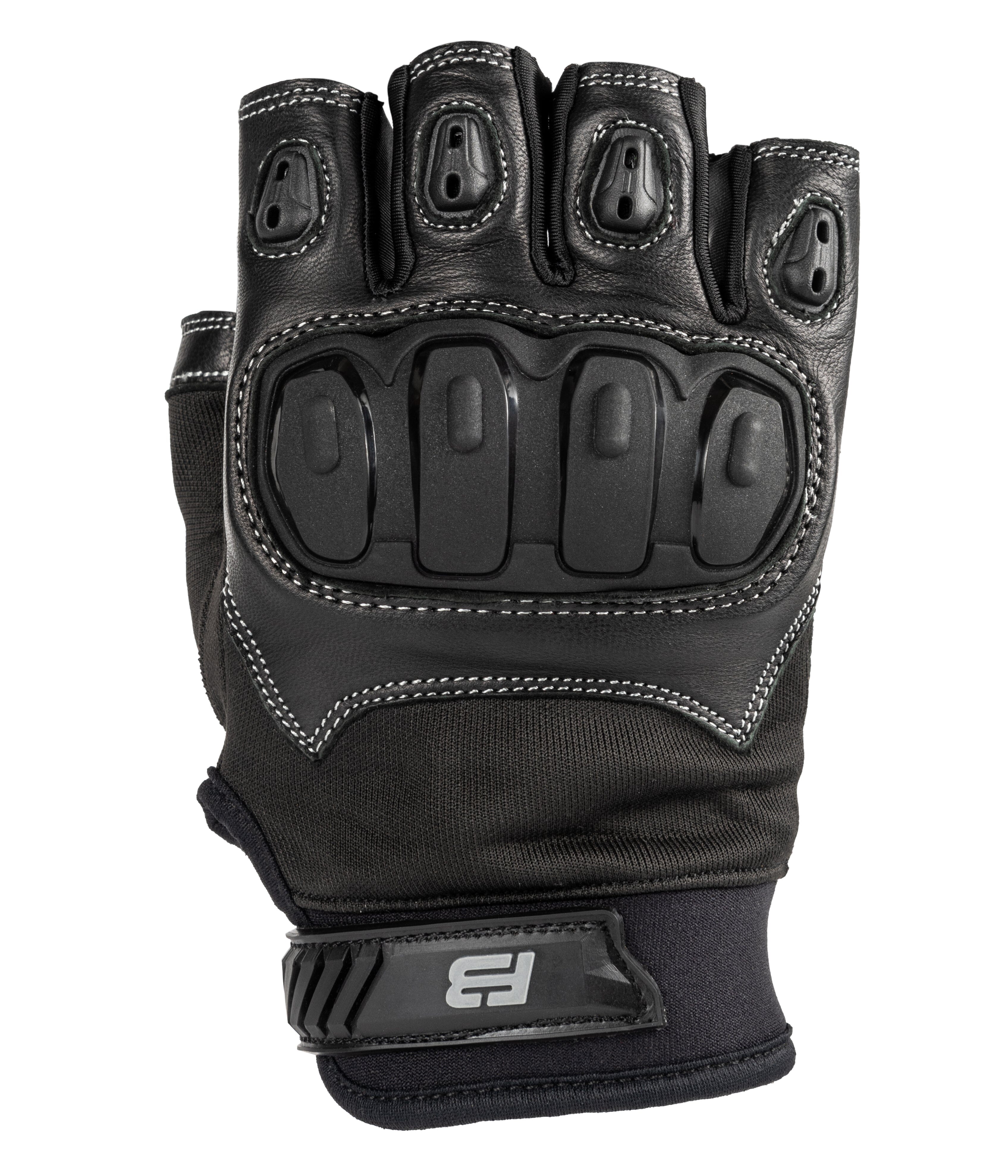 Tactical Hard Knuckle Fingerless Gloves | 221B Tactical