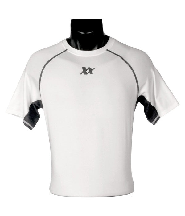 Maxx-Dri Moisture Control Compression T-Shirt Apparel 221B Resources LLC White S 1-Pack