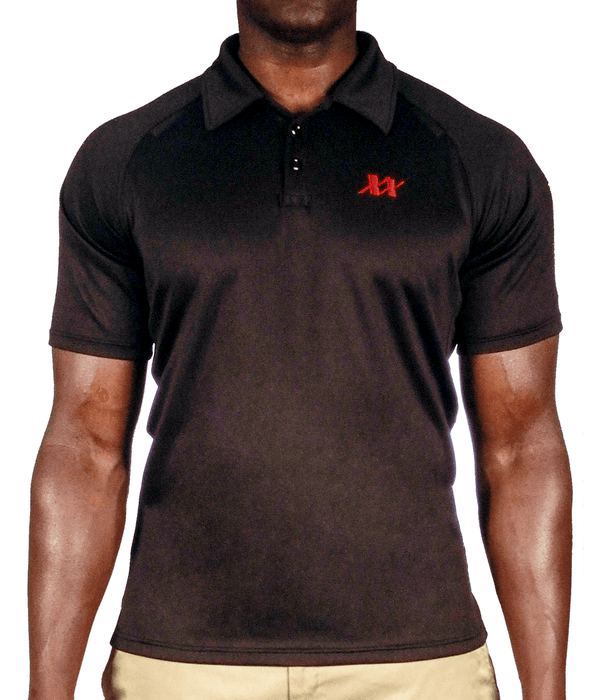 Maxx-Dri Tac-Fit Polo Shirt Apparel 221B Resources LLC Black S 