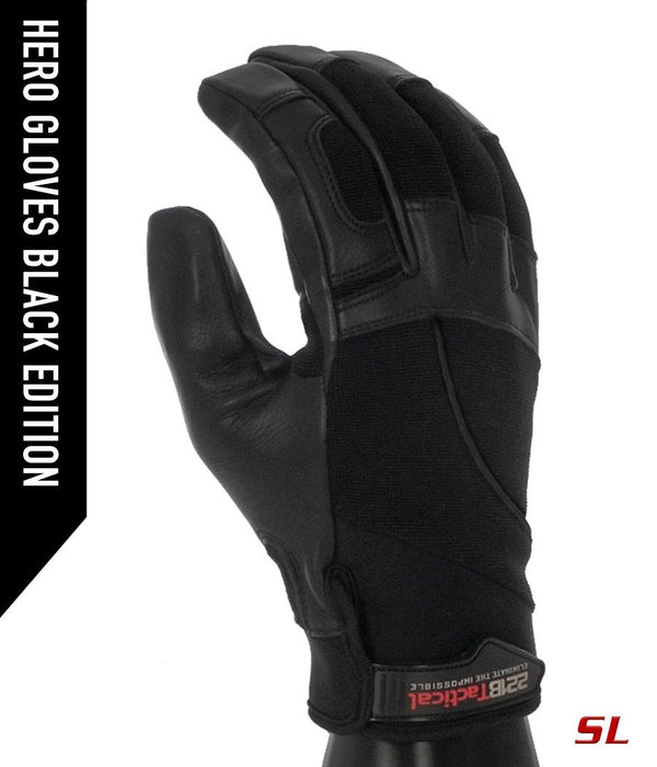 Hero Gloves SL - Needle Resistant Gloves 221B Tactical XS Black Edition 