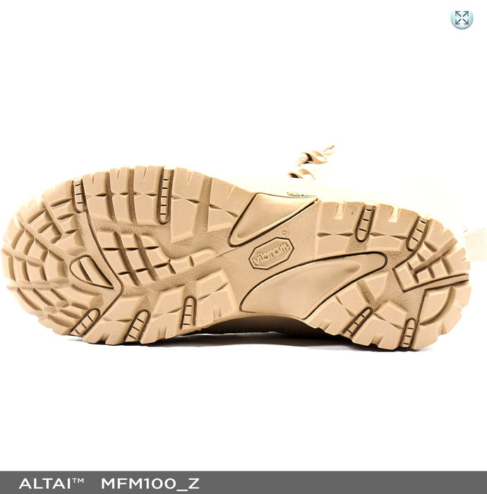 ALTAI 8″ Waterproof Tan Zip Up Boots Model: MFM100-Z Shoes Altai 