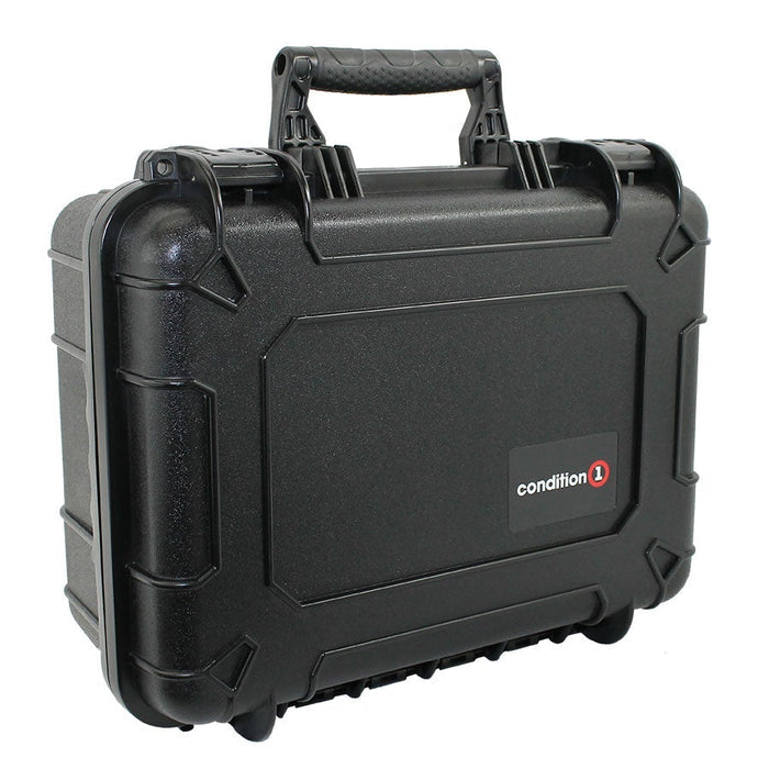 Condition 1 - Waterproof IP67 14" Medium Hard Case Tactical Case Condition 1 Black 