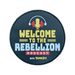 Geeks + Gamers - Drunk 3PO - Welcome To The Rebellion PVC Patch 221B Tactical 
