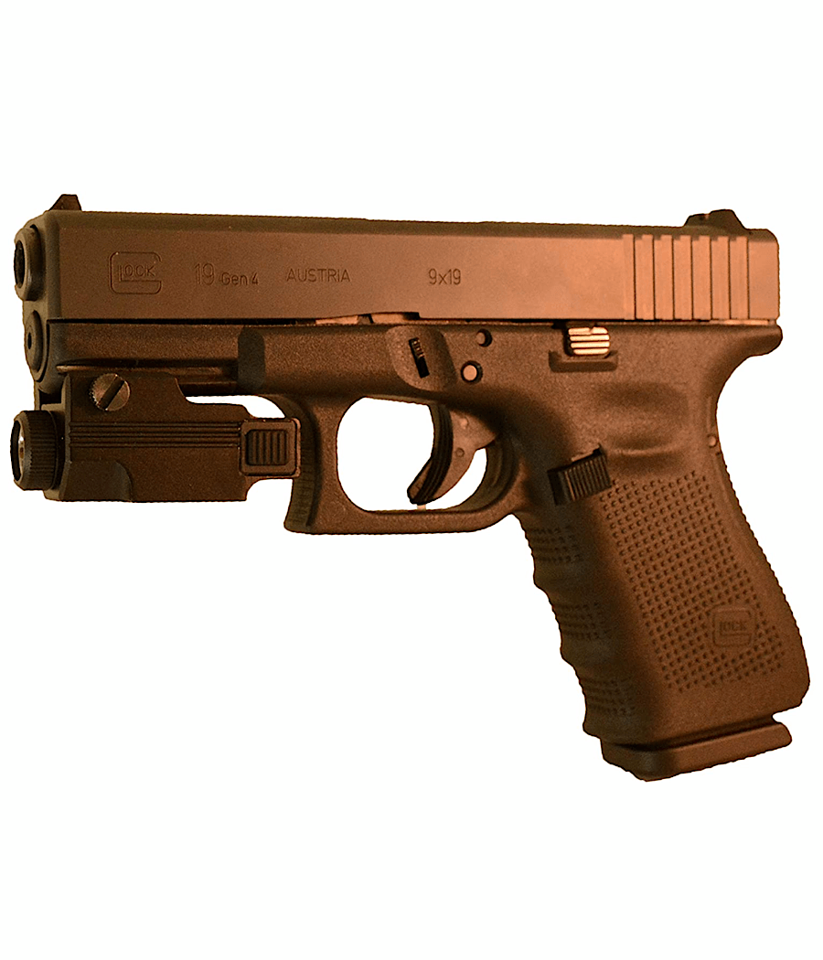 Hilight P3P 2.0 500 Lumens Rechargeable Strobe LED Flashlight for Subcompact Pistols 221B Tactical 