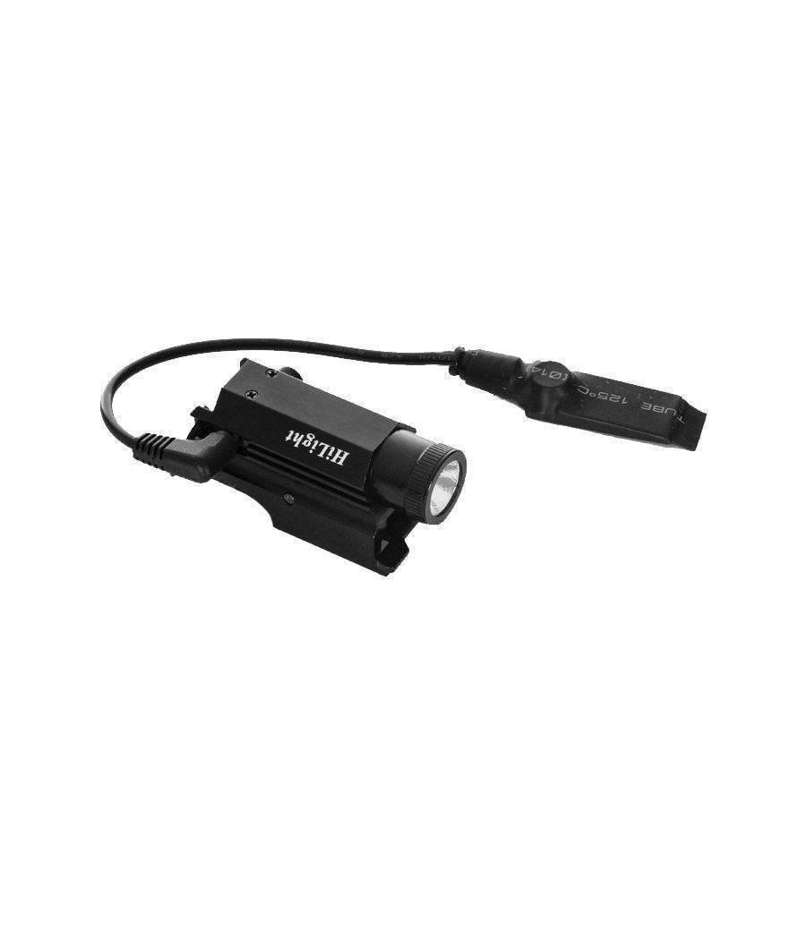 Hilight P3P 2.0 500 Lumens Rechargeable Strobe LED Flashlight for Subcompact Pistols 221B Tactical Flashlight with pressure switch 