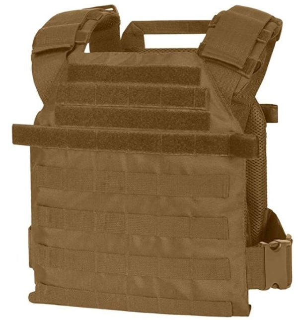 Legacy 11x14 Tactical Full Package Full package Legacy SS Coyote Vest with Level III Front and Back Plates 