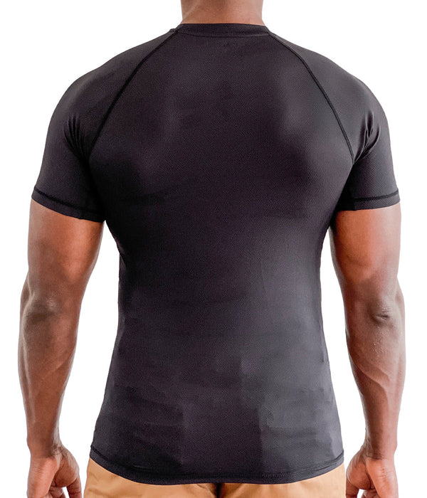 A Better Life Exists Active compression top in gray