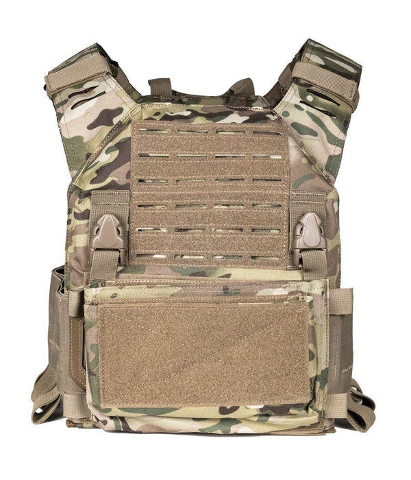 QRF Plate Carrier Full Package with Legacy Armor Plates - Fast Delivery Full package 221B Tactical MultiCam (+$47) Level III 