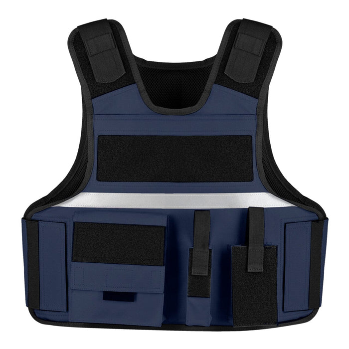 Safe Life First Response™ Multi-Threat Vest Level IIIA body armor Safe Life Navy Blue Modified 4XS