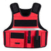 Safe Life First Response™ Multi-Threat Vest Level IIIA body armor Safe Life Red Modified 4XS