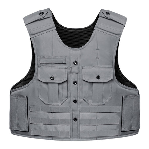 Safe Life Tactical Uniform Style Multi-Threat Vest Level IIIA body armor Safe Life Grey 4XS 