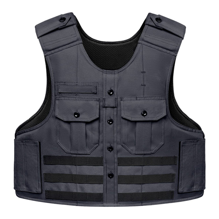 Safe Life Tactical Uniform Style Multi-Threat Vest Level IIIA body armor Safe Life Midnight Blue 4XS 