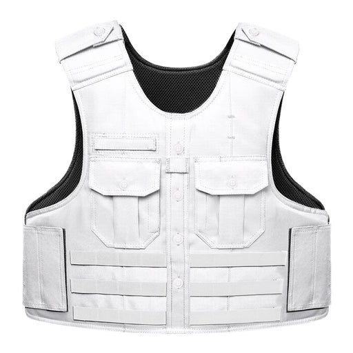 Safe Life Tactical Uniform Style Multi-Threat Vest Level IIIA body armor Safe Life White 4XS 